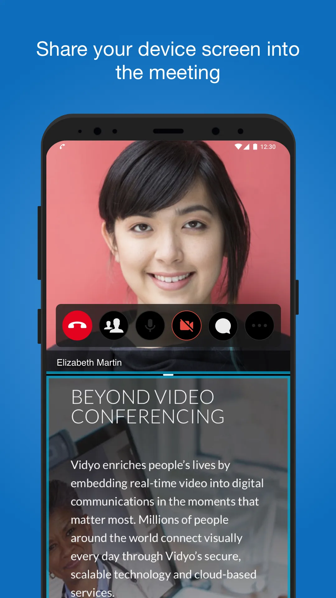 VidyoConnect | Indus Appstore | Screenshot