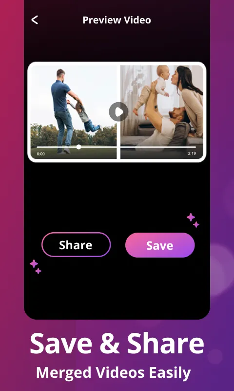 Video Merger: Combine Vid Clip | Indus Appstore | Screenshot