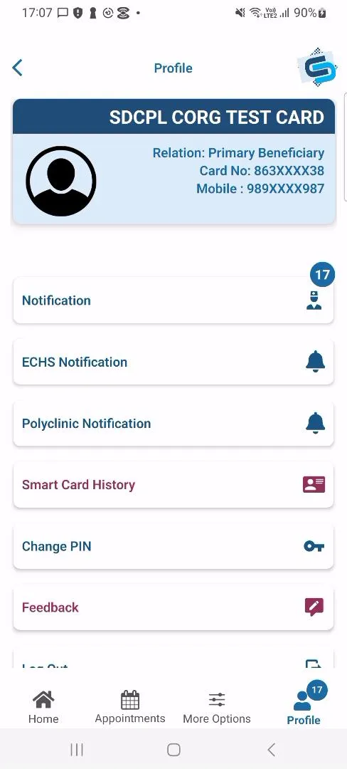 ECHS Beneficiaries App | Indus Appstore | Screenshot