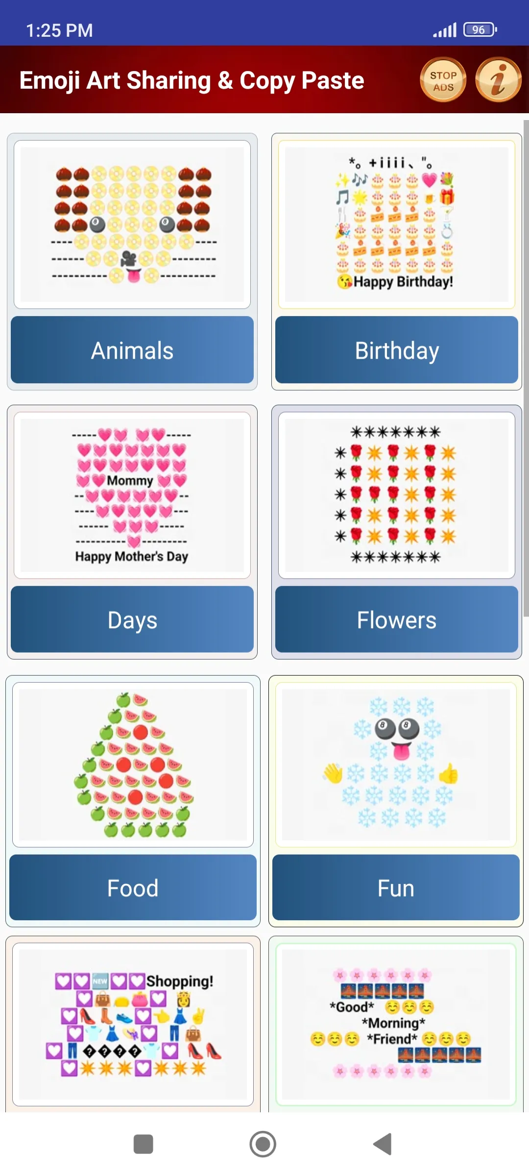 Share Cool Emoji Arts Designs | Indus Appstore | Screenshot