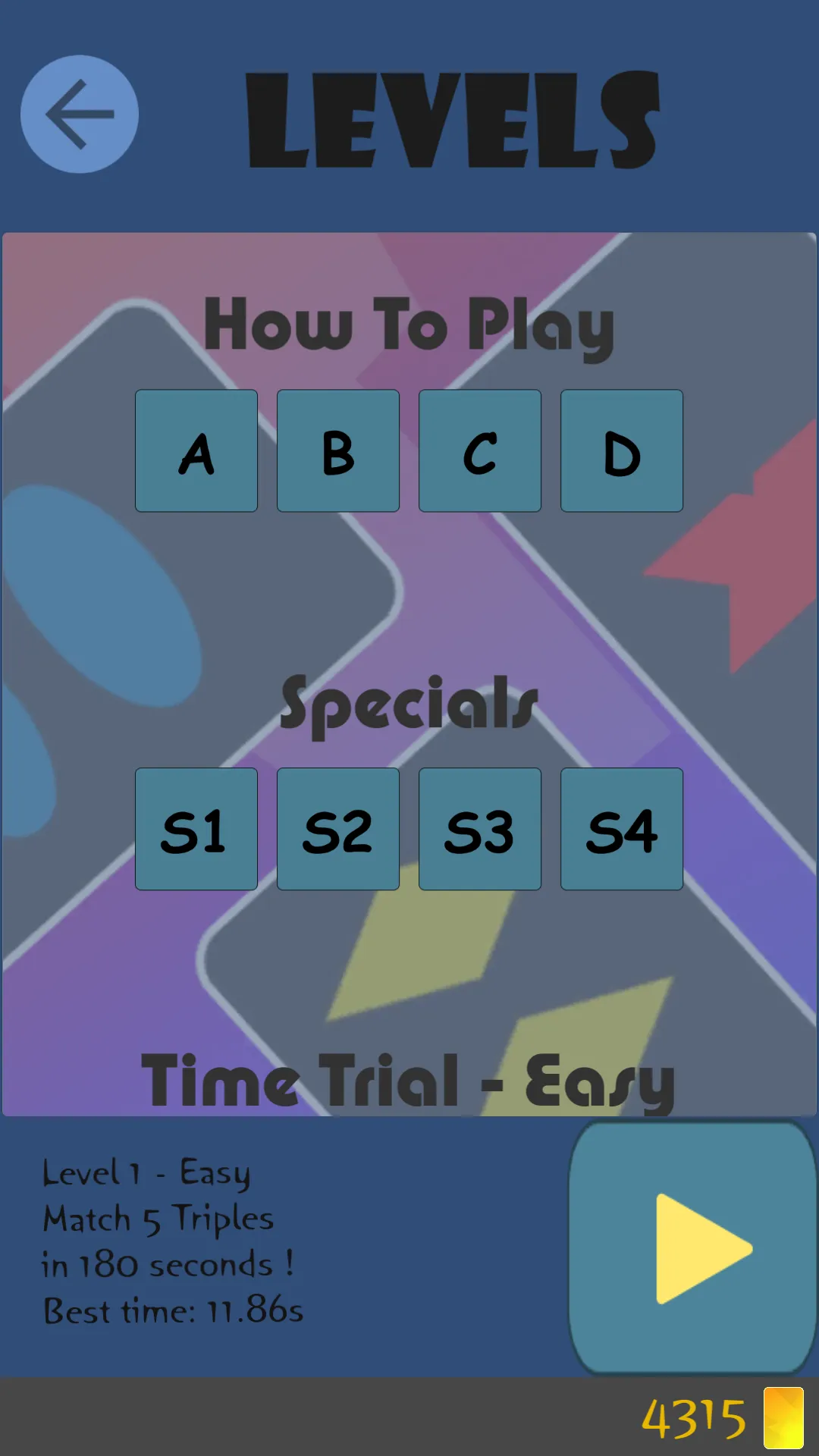 TriMatch  -  Set of Triples | Indus Appstore | Screenshot