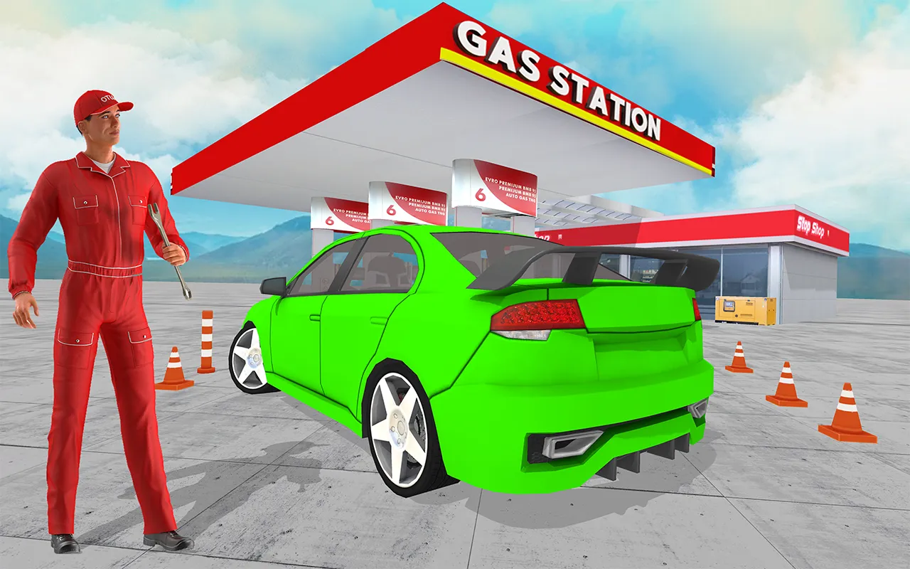 Car Mechanic :Gas Station game | Indus Appstore | Screenshot