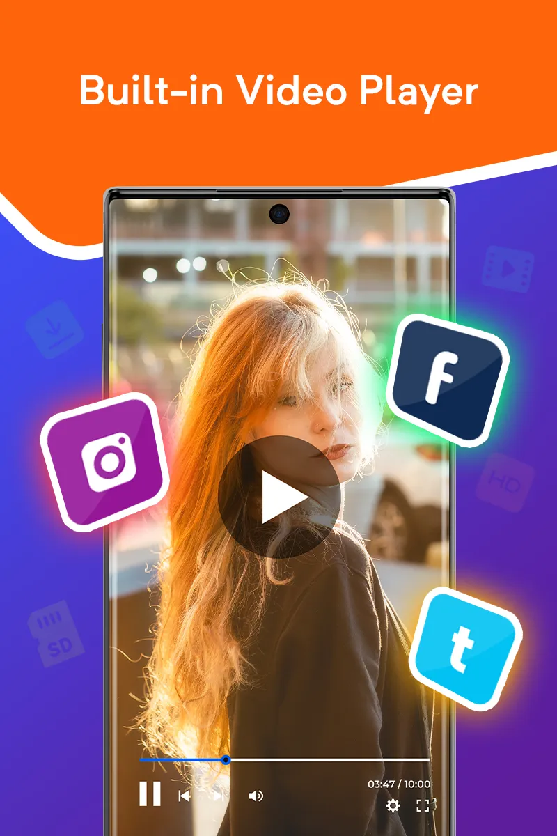 HD Video &Music Downloader App | Indus Appstore | Screenshot