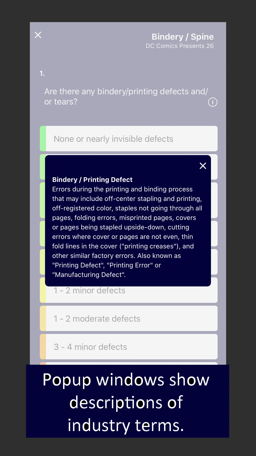 SpotOn Grading Systems - Comic | Indus Appstore | Screenshot