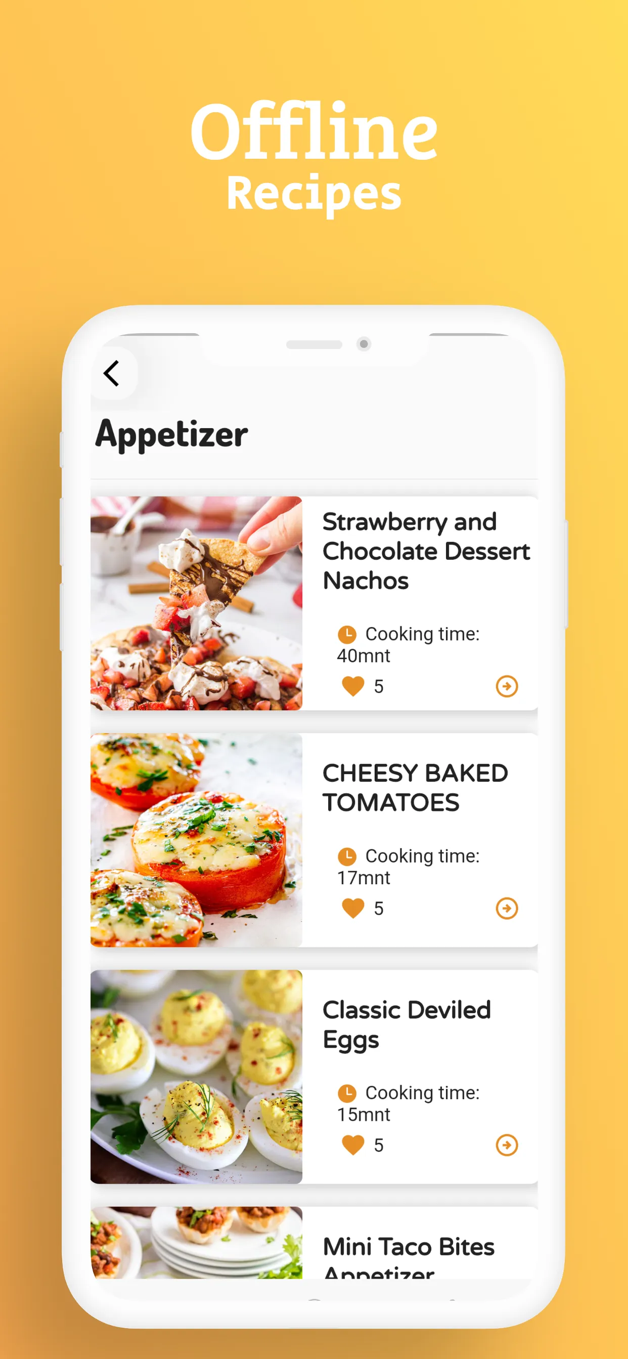 All Food Recipes Offline | Indus Appstore | Screenshot