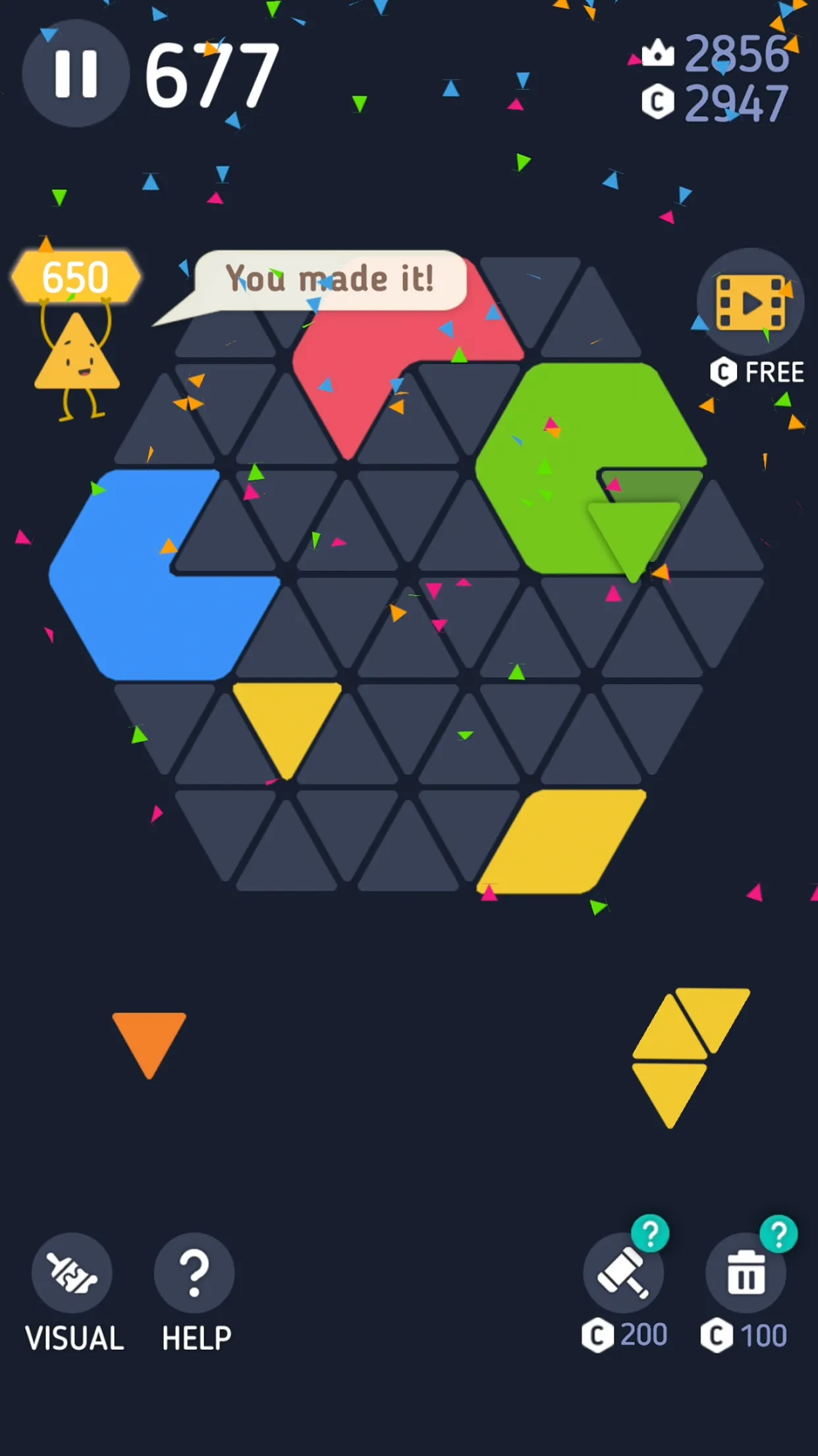 Make Hexa Puzzle | Indus Appstore | Screenshot