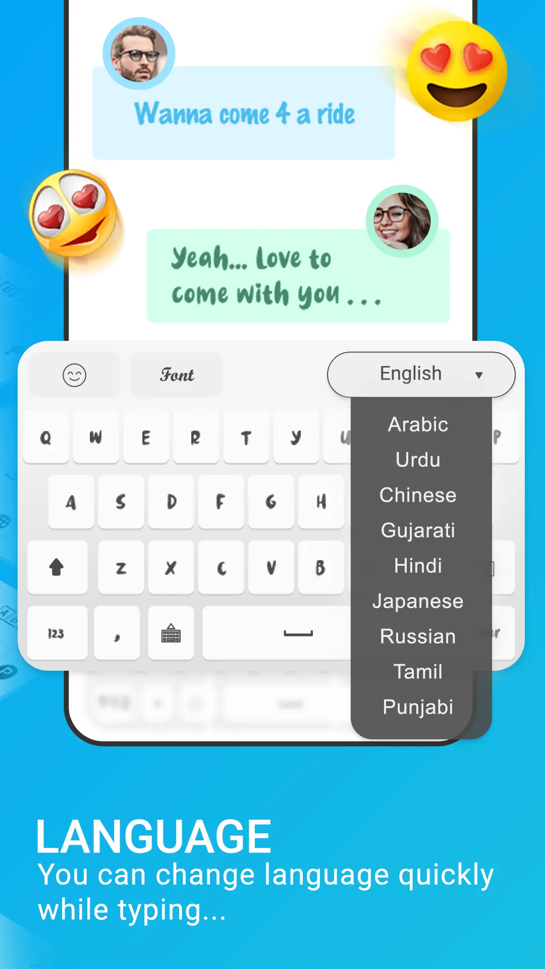 Fancy Stylish Font Keyboard | Indus Appstore | Screenshot