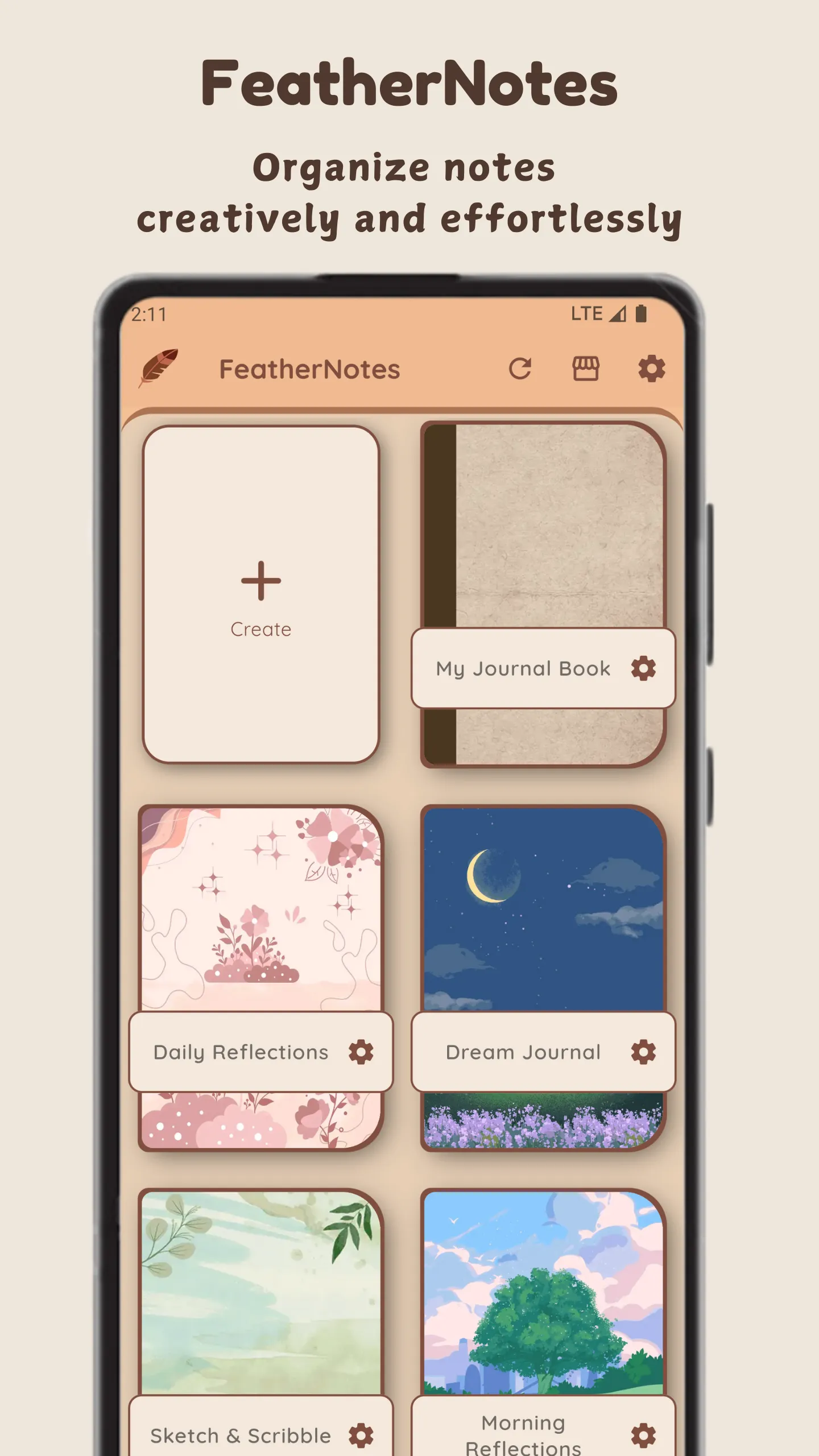 FeatherNotes: Journal & Diary | Indus Appstore | Screenshot