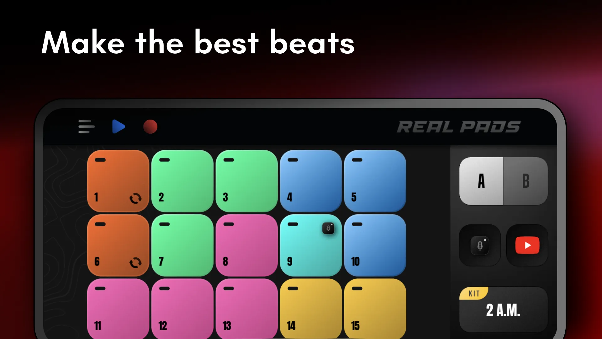 Real Pads: DJ electro drums | Indus Appstore | Screenshot