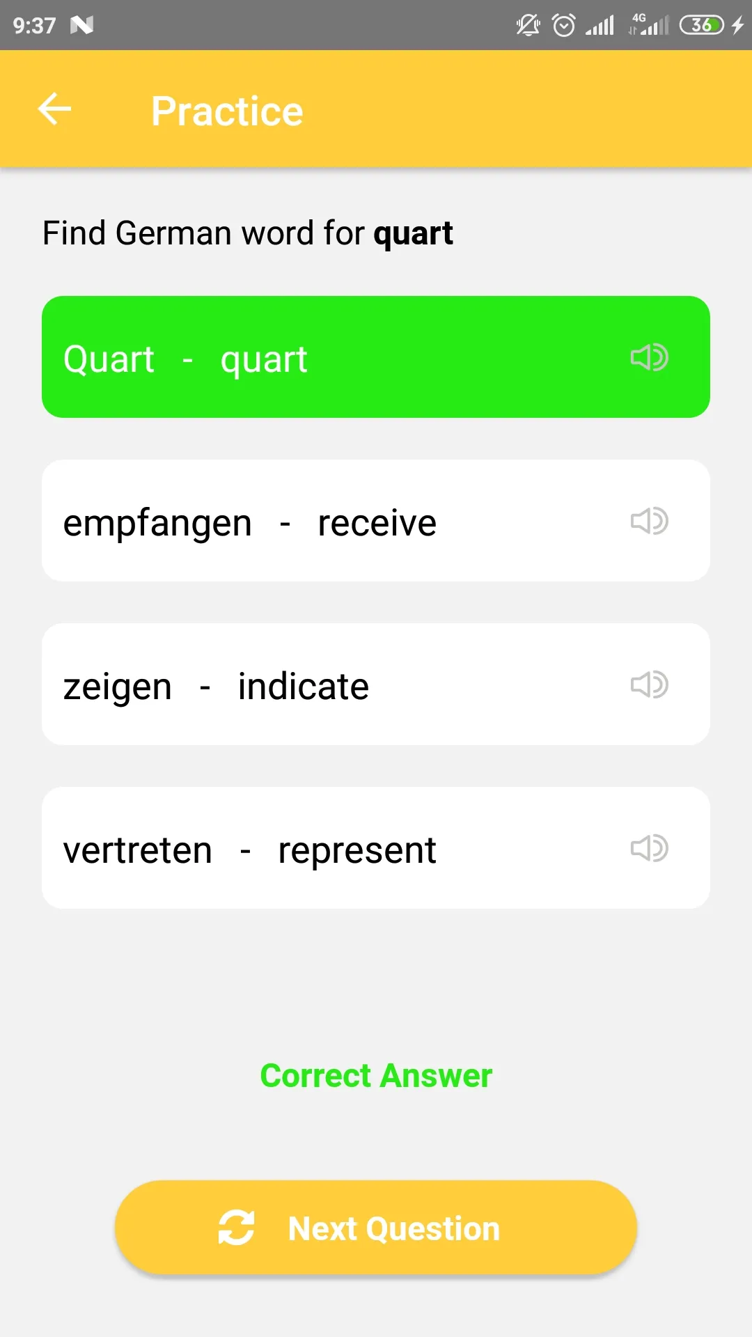 Learn new words | Indus Appstore | Screenshot