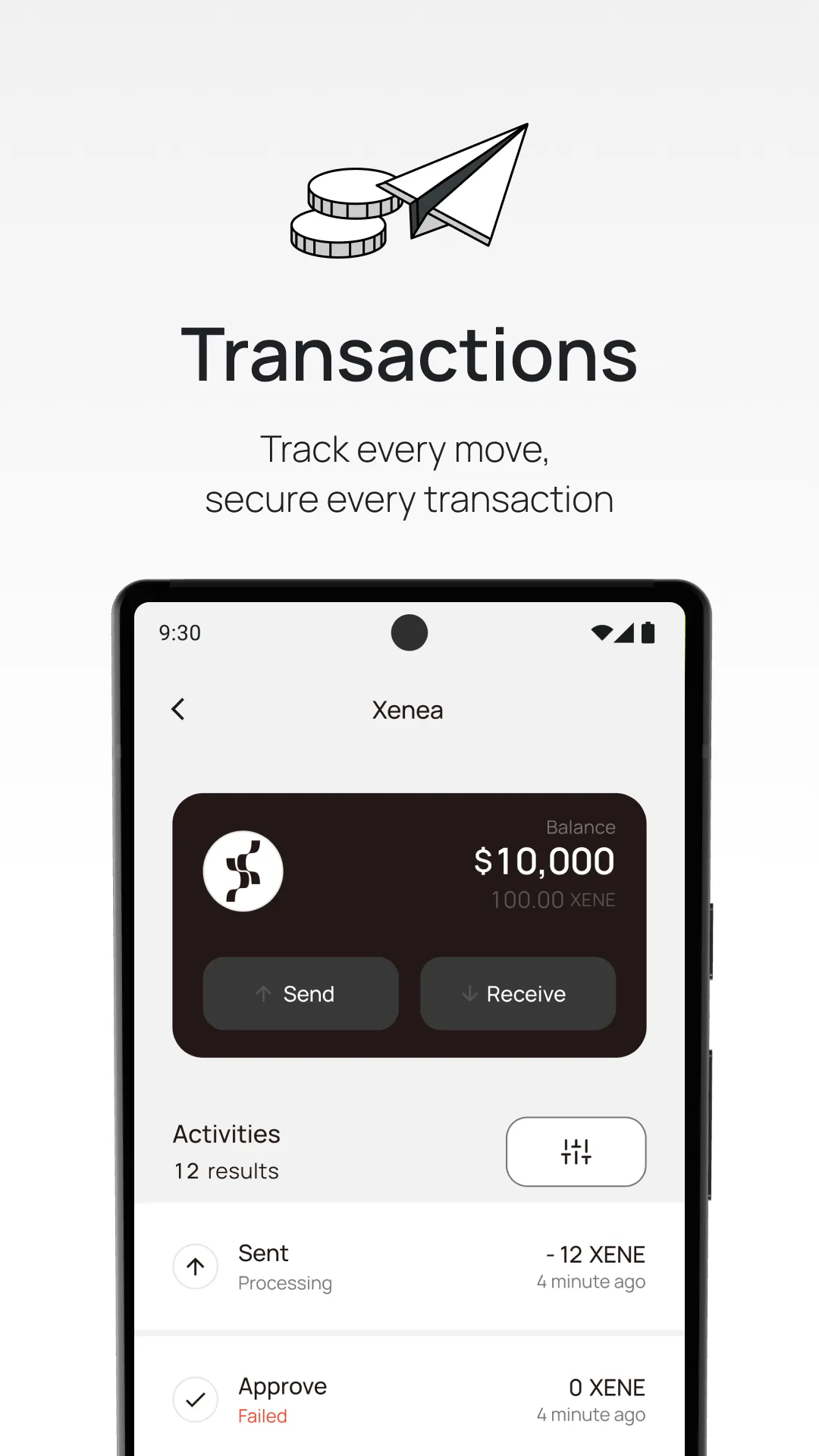 XENEA Wallet | Indus Appstore | Screenshot