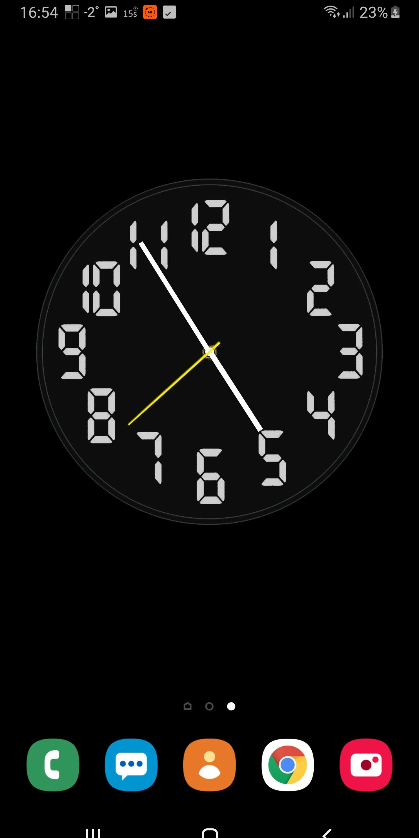 Battery Saving Analog Clocks | Indus Appstore | Screenshot