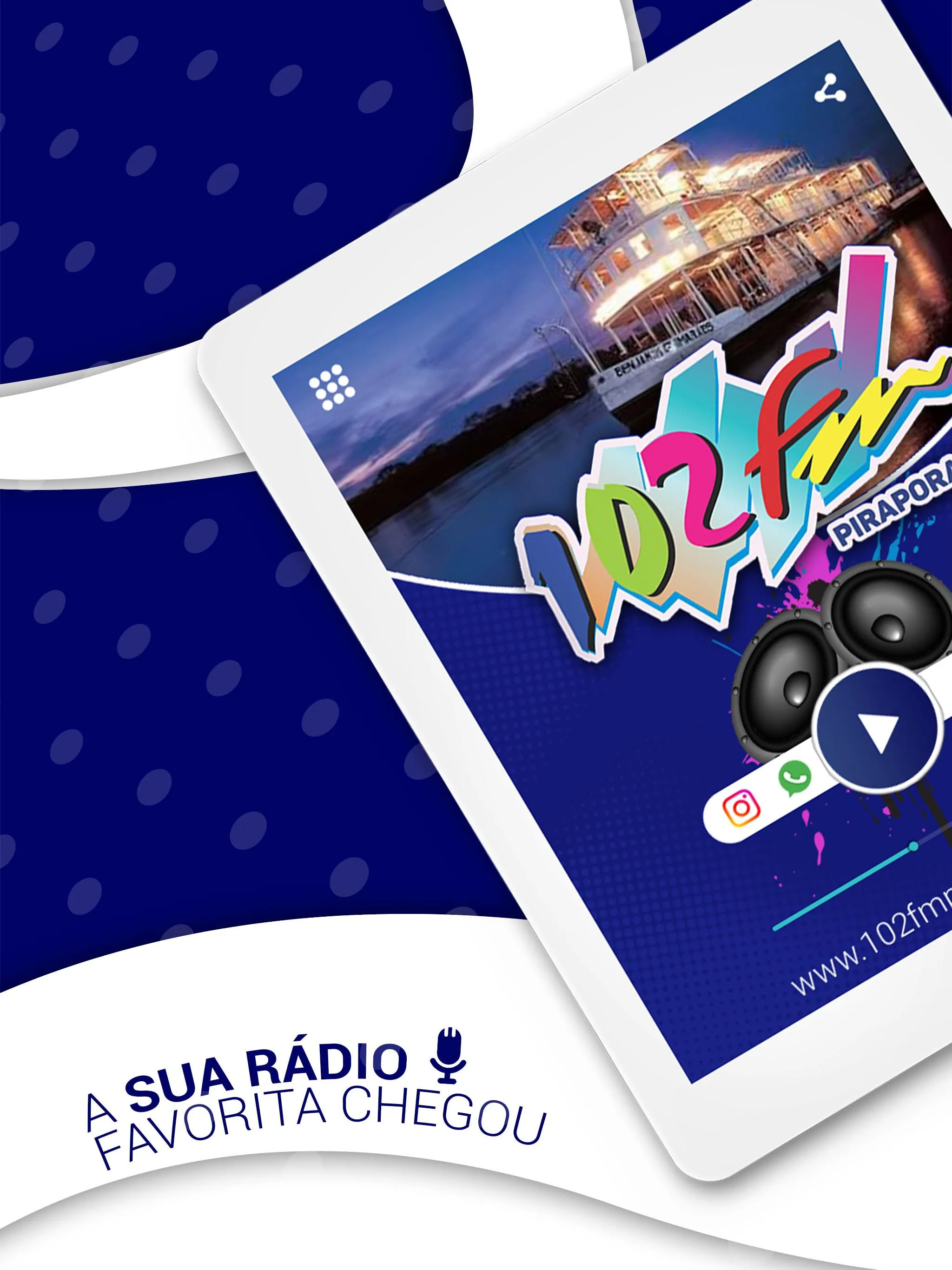 Rádio 102 FM Pirapora - MG | Indus Appstore | Screenshot