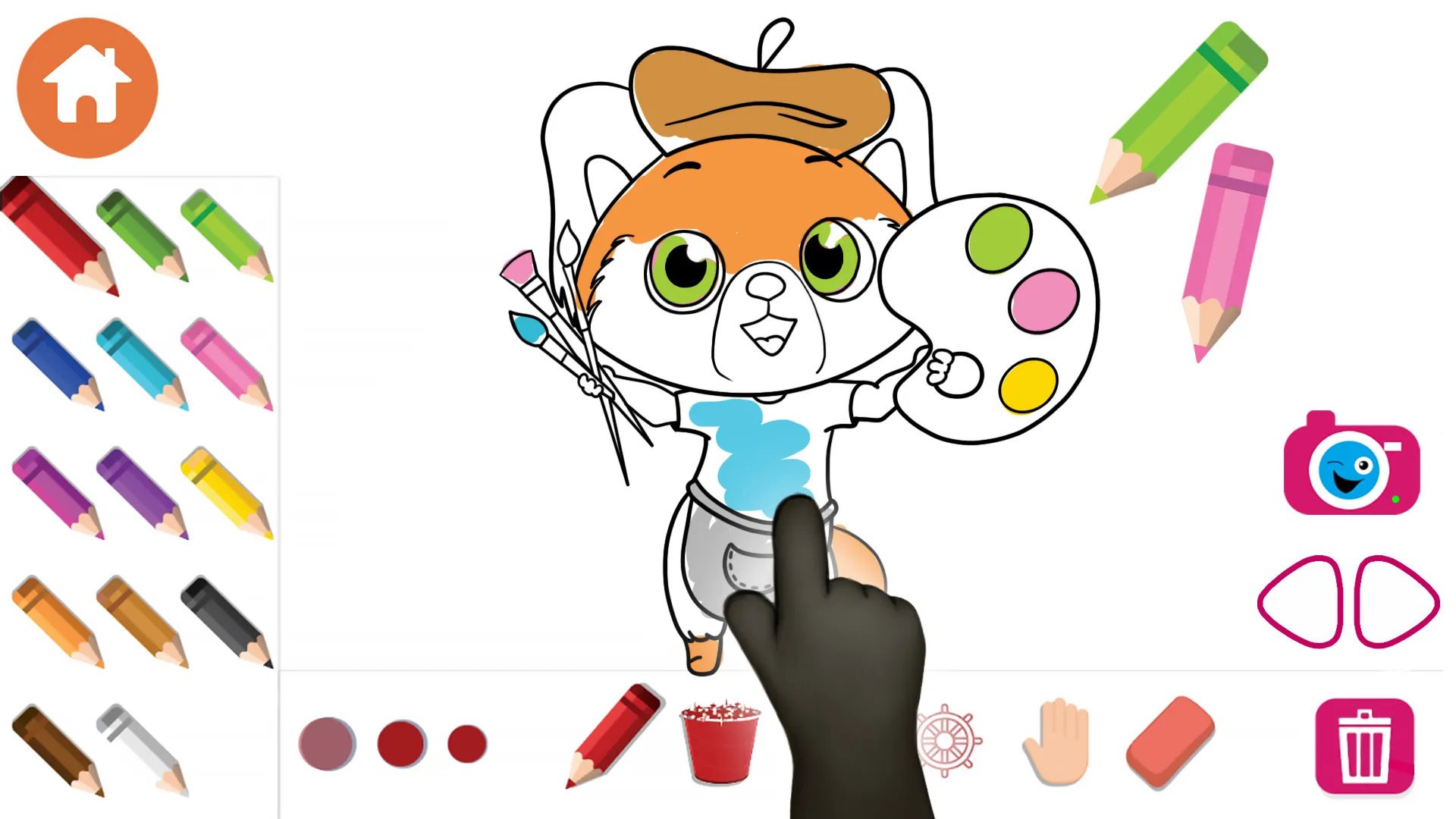 Coloring for kids with Rocky | Indus Appstore | Screenshot