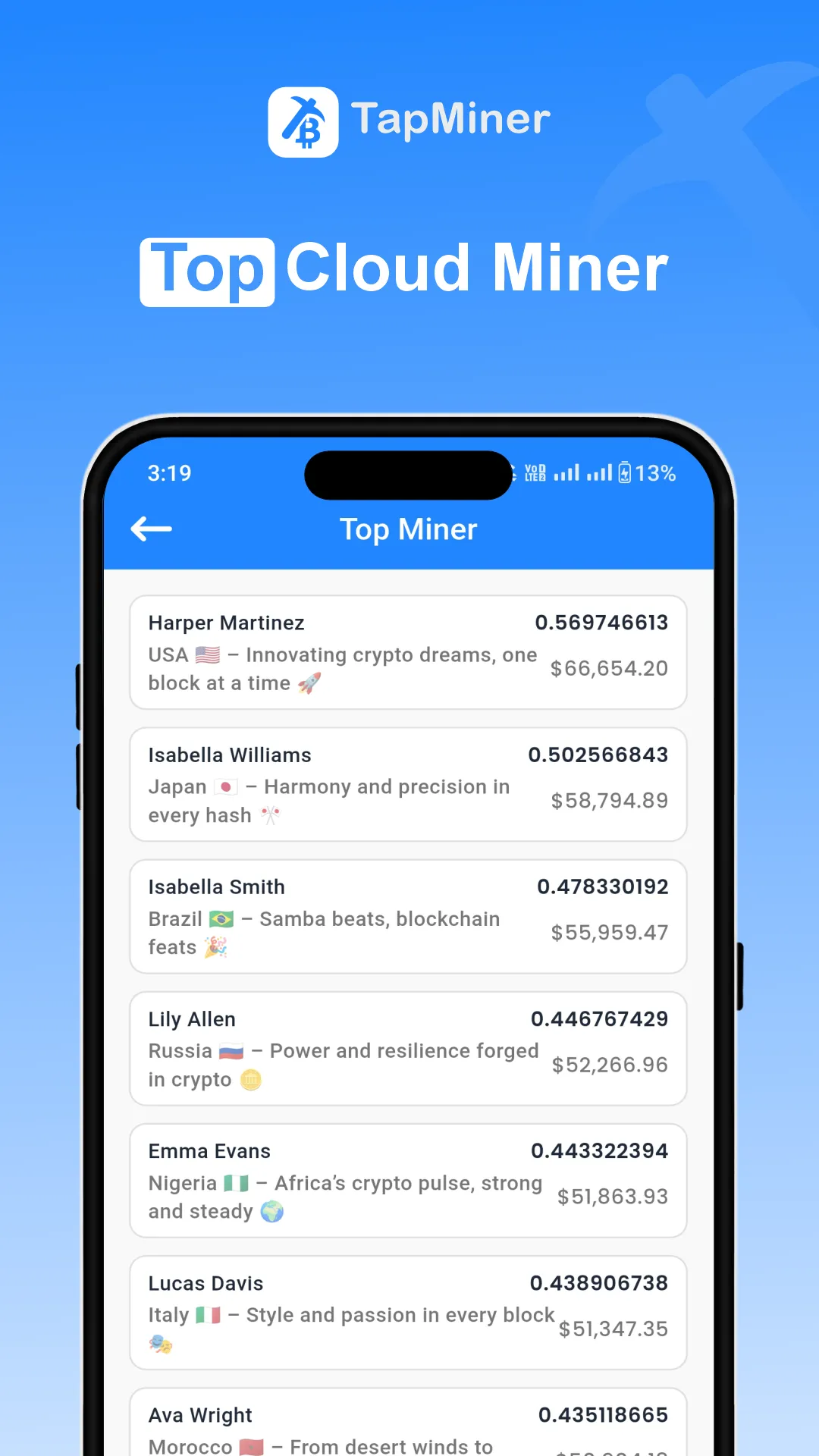 BTC Cloud Mining : TapMiner | Indus Appstore | Screenshot
