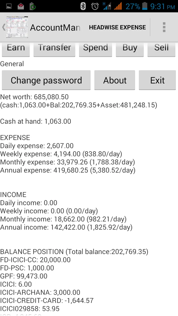 Account Manager | Indus Appstore | Screenshot