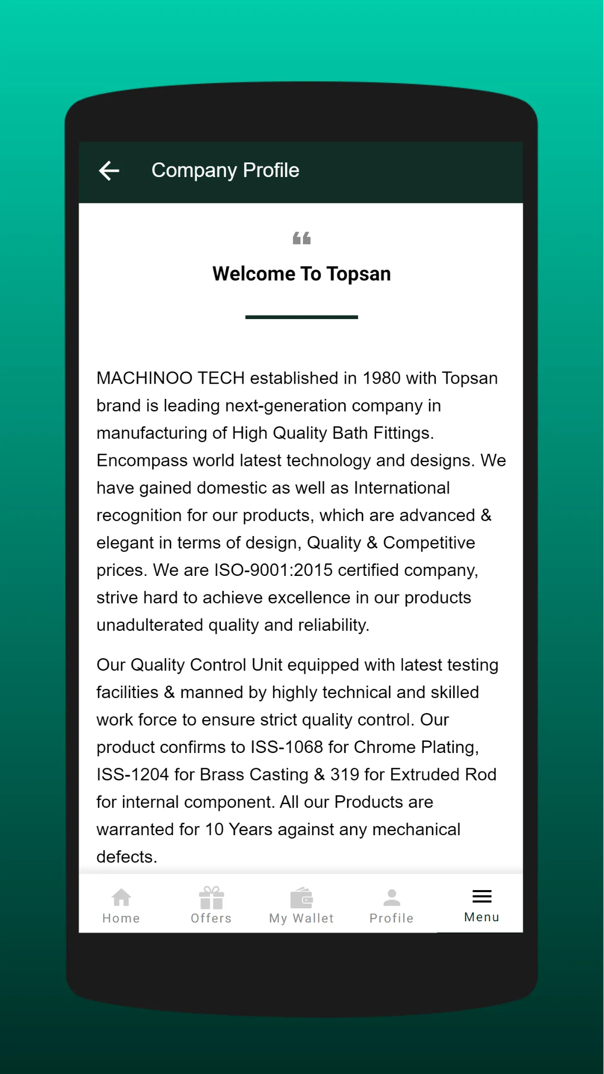 TOPSAN Bath Solutions | Indus Appstore | Screenshot