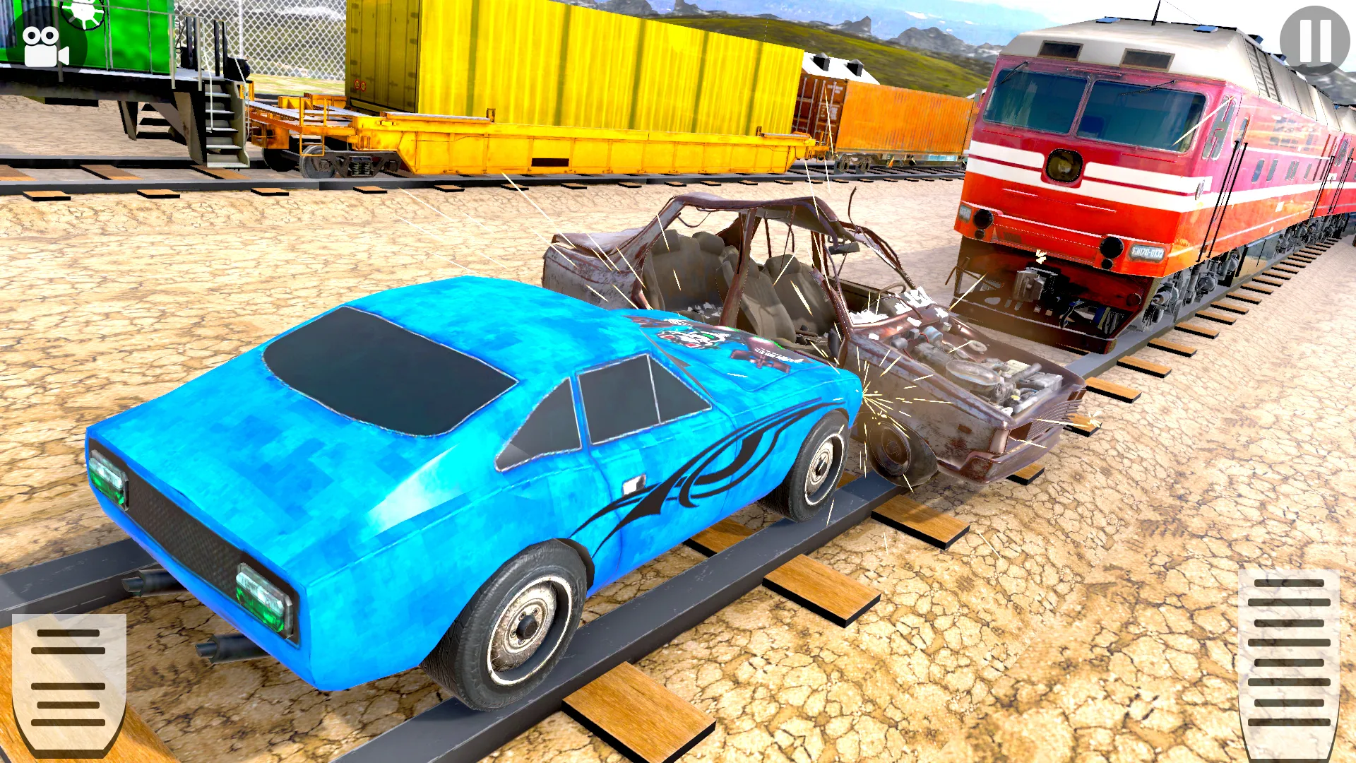 Train Car Crash Derby Game 3D | Indus Appstore | Screenshot