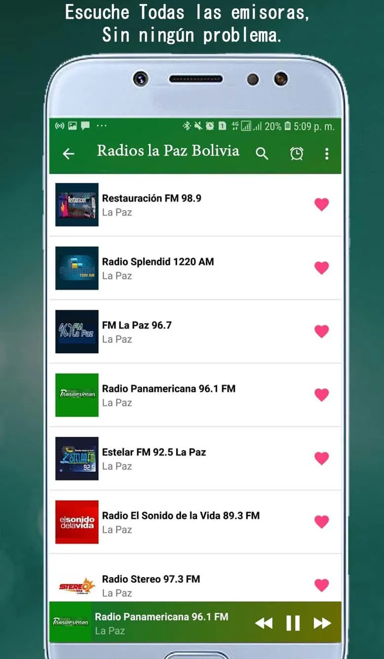 Radios de la Paz Bolivia | Indus Appstore | Screenshot