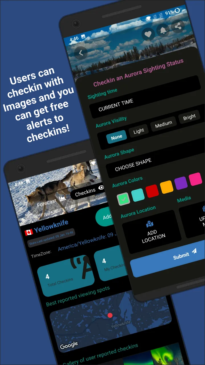 AuroraReach - Aurora Alerts | Indus Appstore | Screenshot