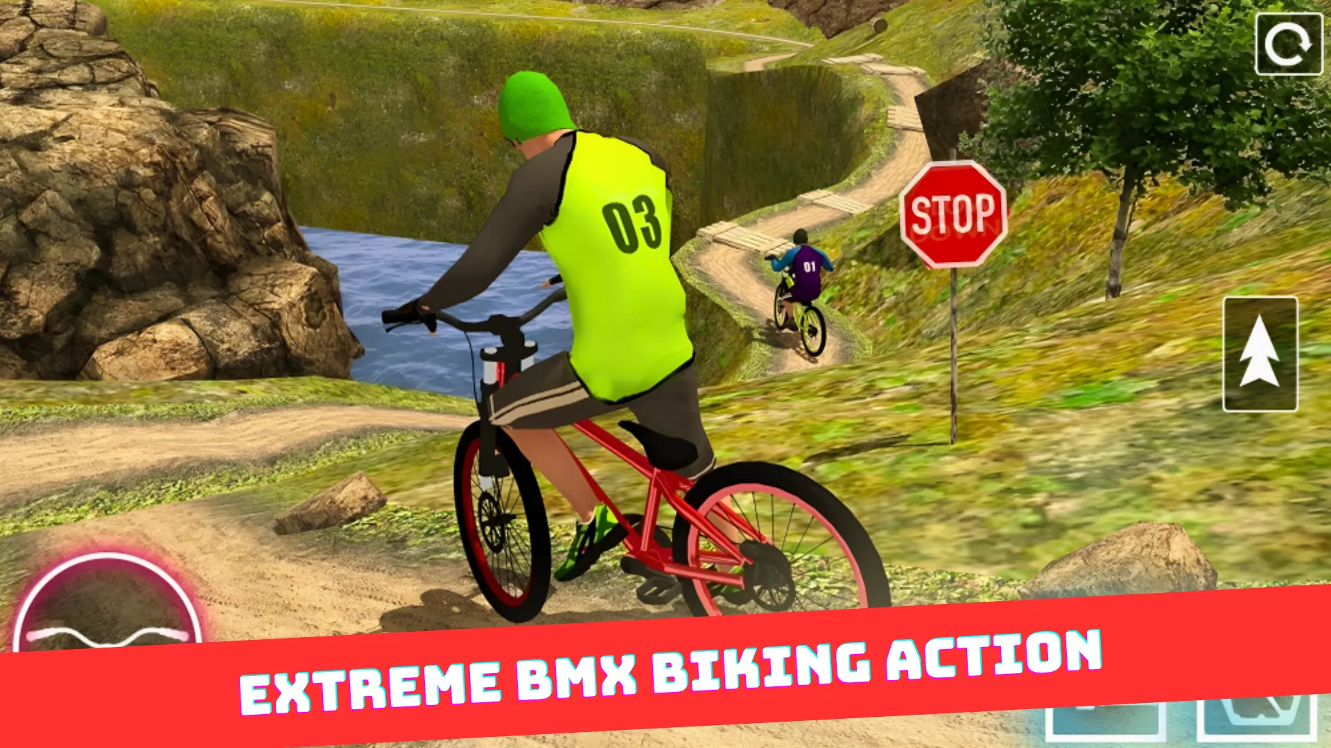 BMX Offroad Racing-Cycle Games | Indus Appstore | Screenshot