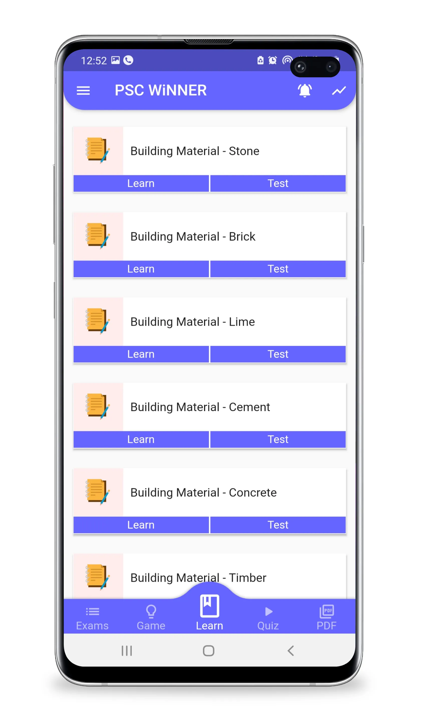 PSC Winner 4 Civil Engineering | Indus Appstore | Screenshot