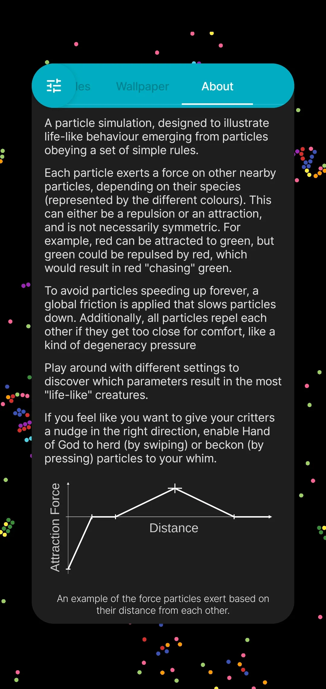 Particle Life | Indus Appstore | Screenshot