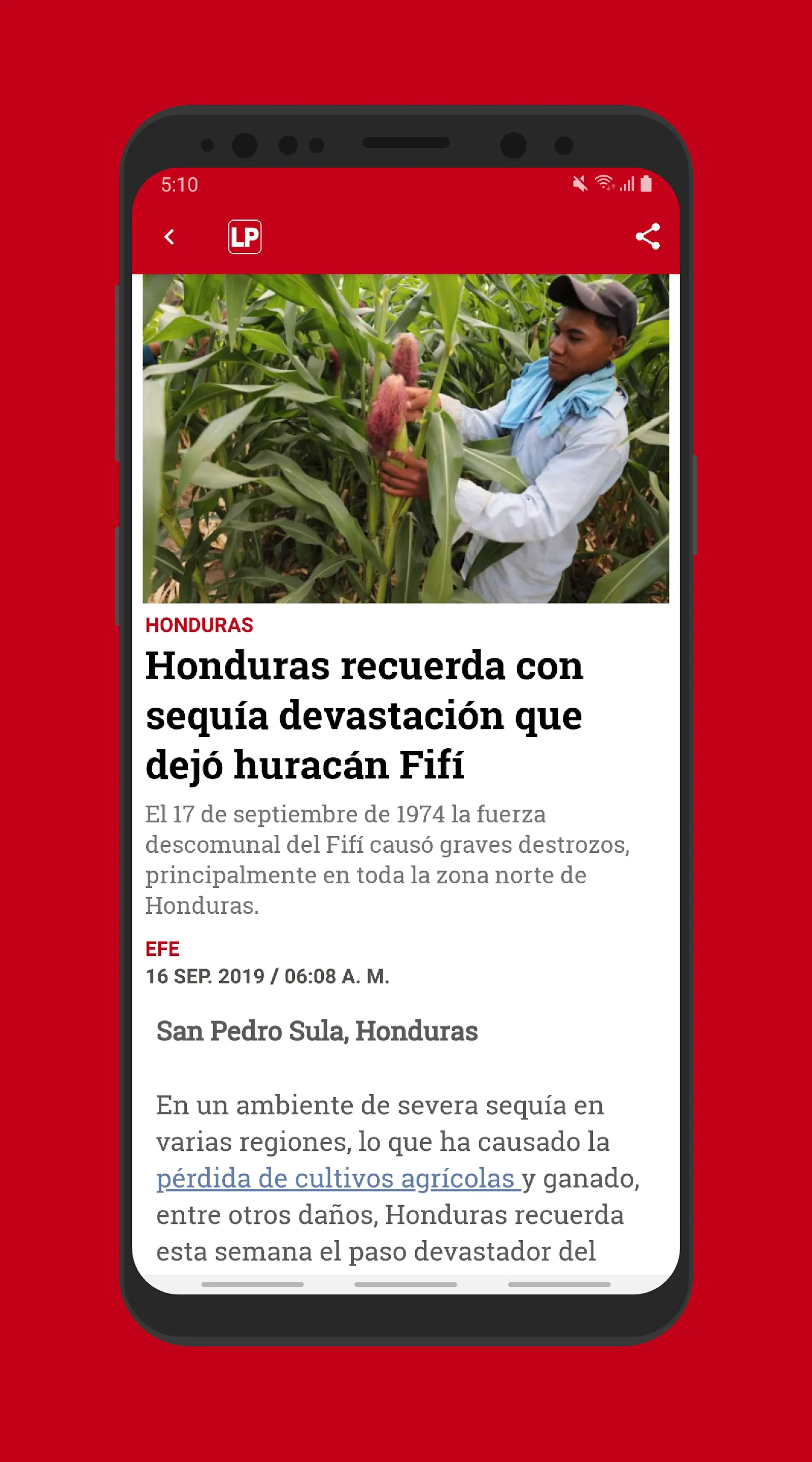 La Prensa Honduras | Indus Appstore | Screenshot