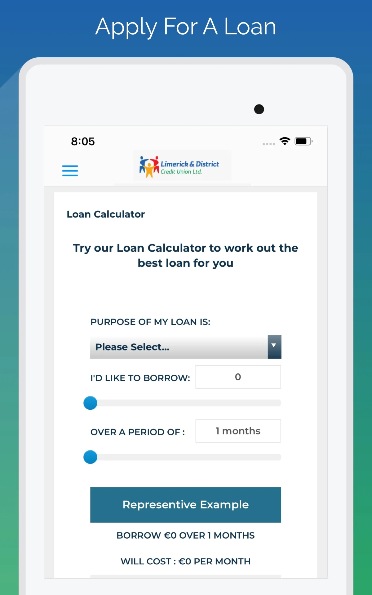 Limerick & District Credit Uni | Indus Appstore | Screenshot