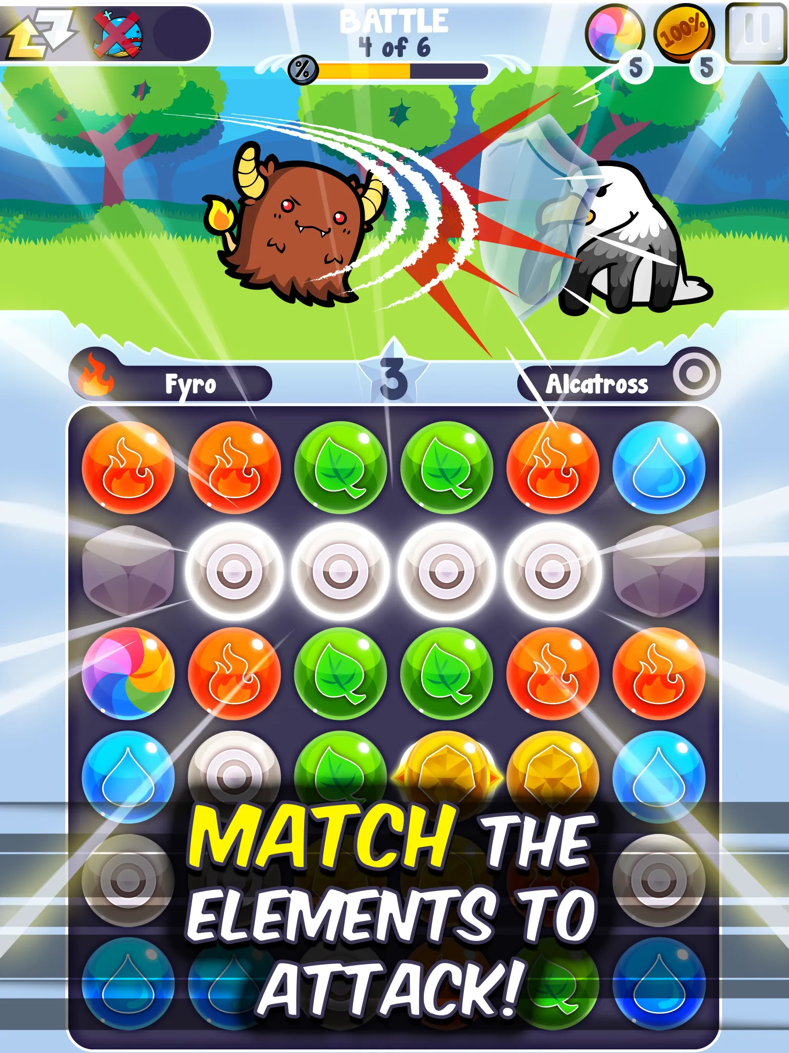 Pico Pets Puzzle Monsters Game | Indus Appstore | Screenshot