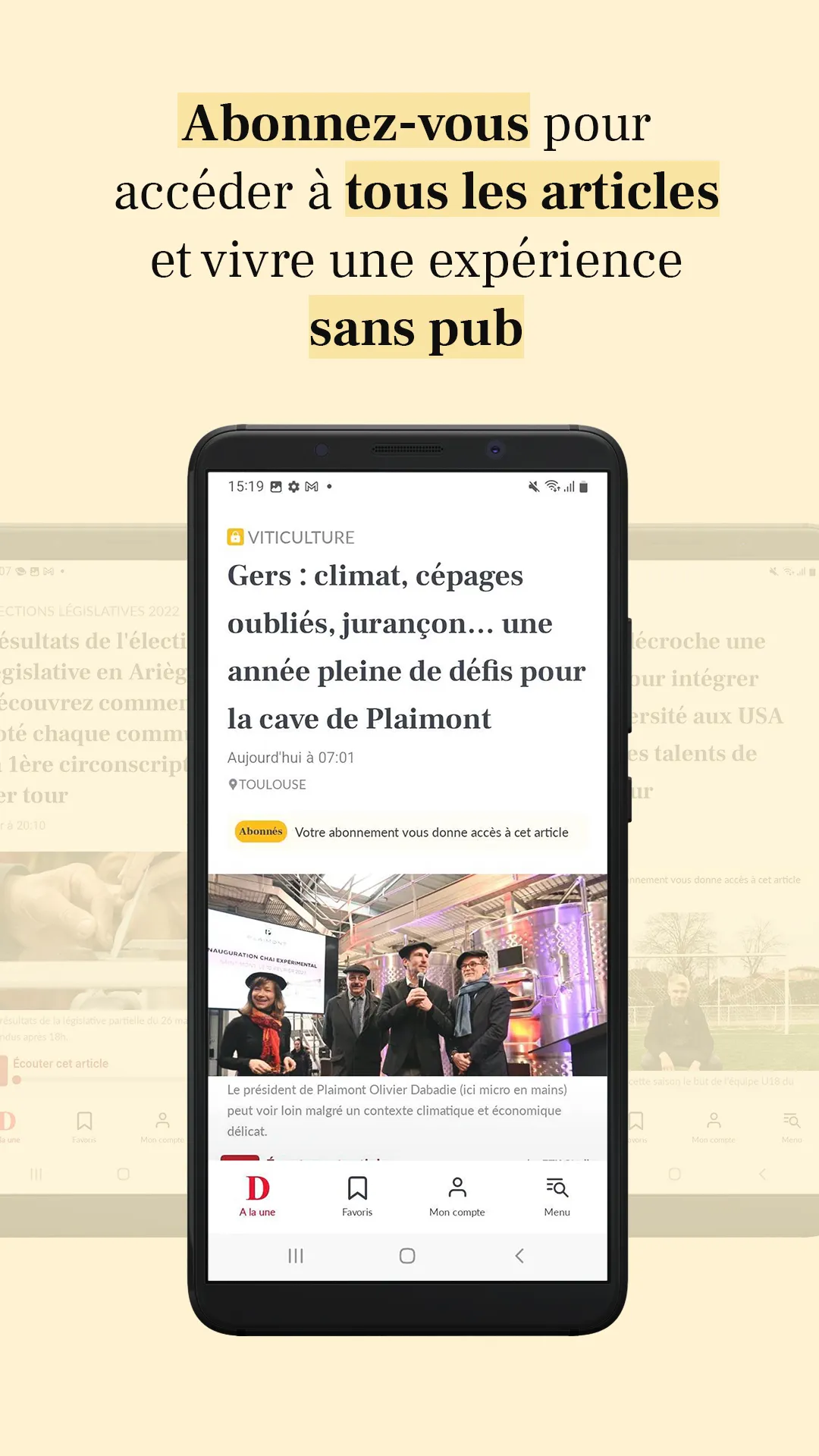 La Dépêche - Actus en direct | Indus Appstore | Screenshot