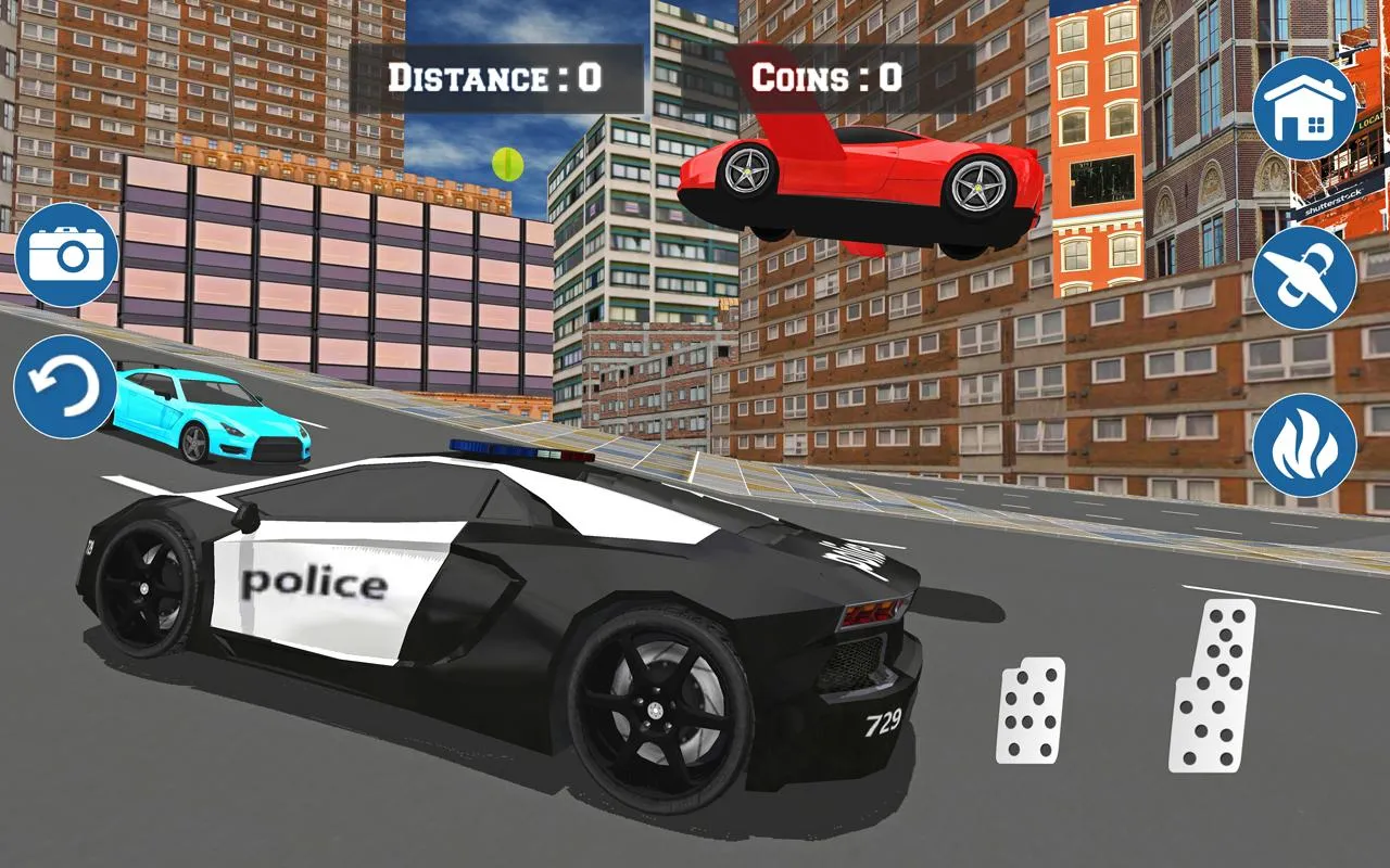 Futuristic Real Flying Car 3D | Indus Appstore | Screenshot