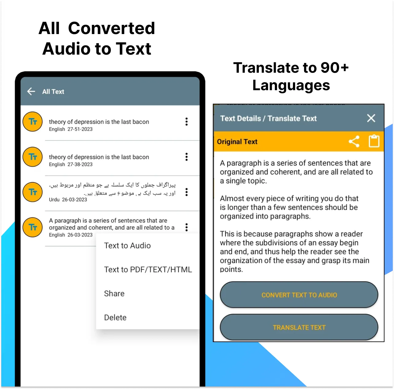 Audio to Text Converter | Indus Appstore | Screenshot