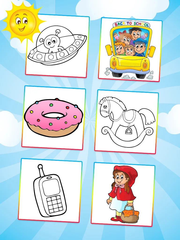 Kids Coloring Pages 1 | Indus Appstore | Screenshot