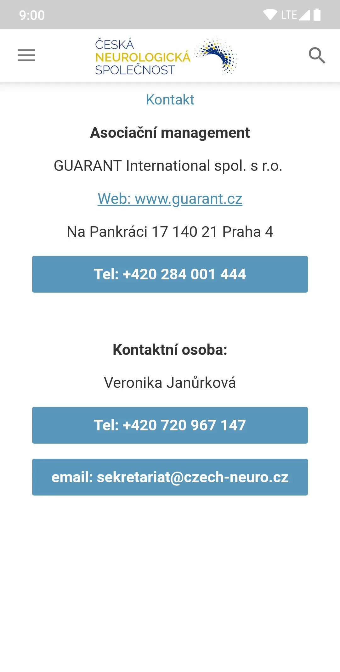 Česká neurologická společnost | Indus Appstore | Screenshot