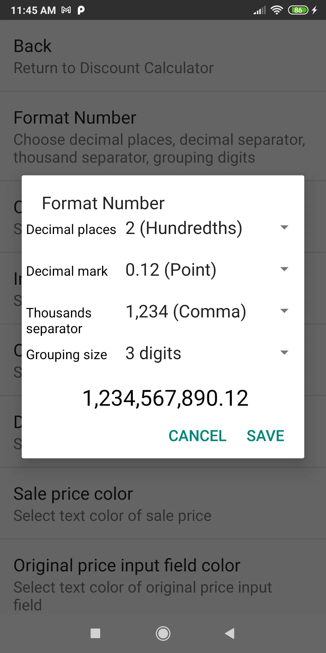 Discount Calculator | Indus Appstore | Screenshot