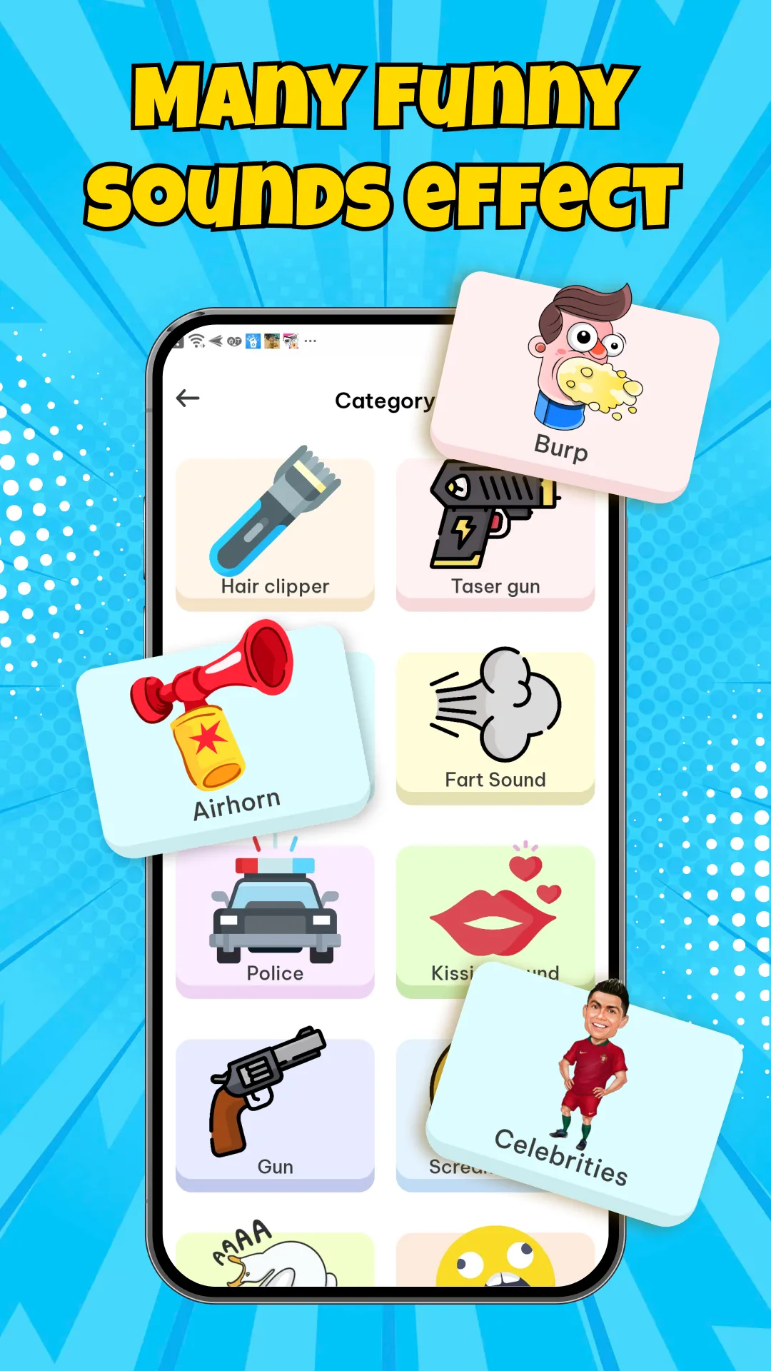 Funny Sound - Haircut Prank | Indus Appstore | Screenshot