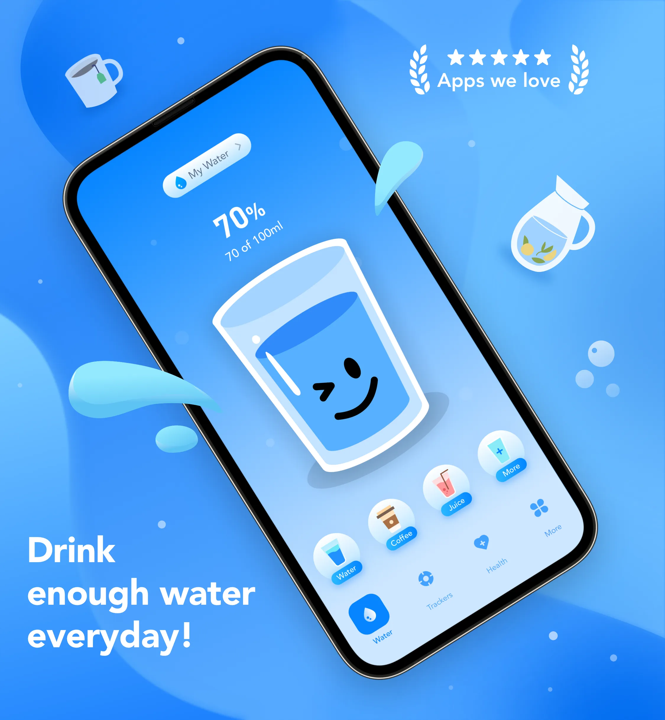 Water Tracker and Drink Alarm | Indus Appstore | Screenshot