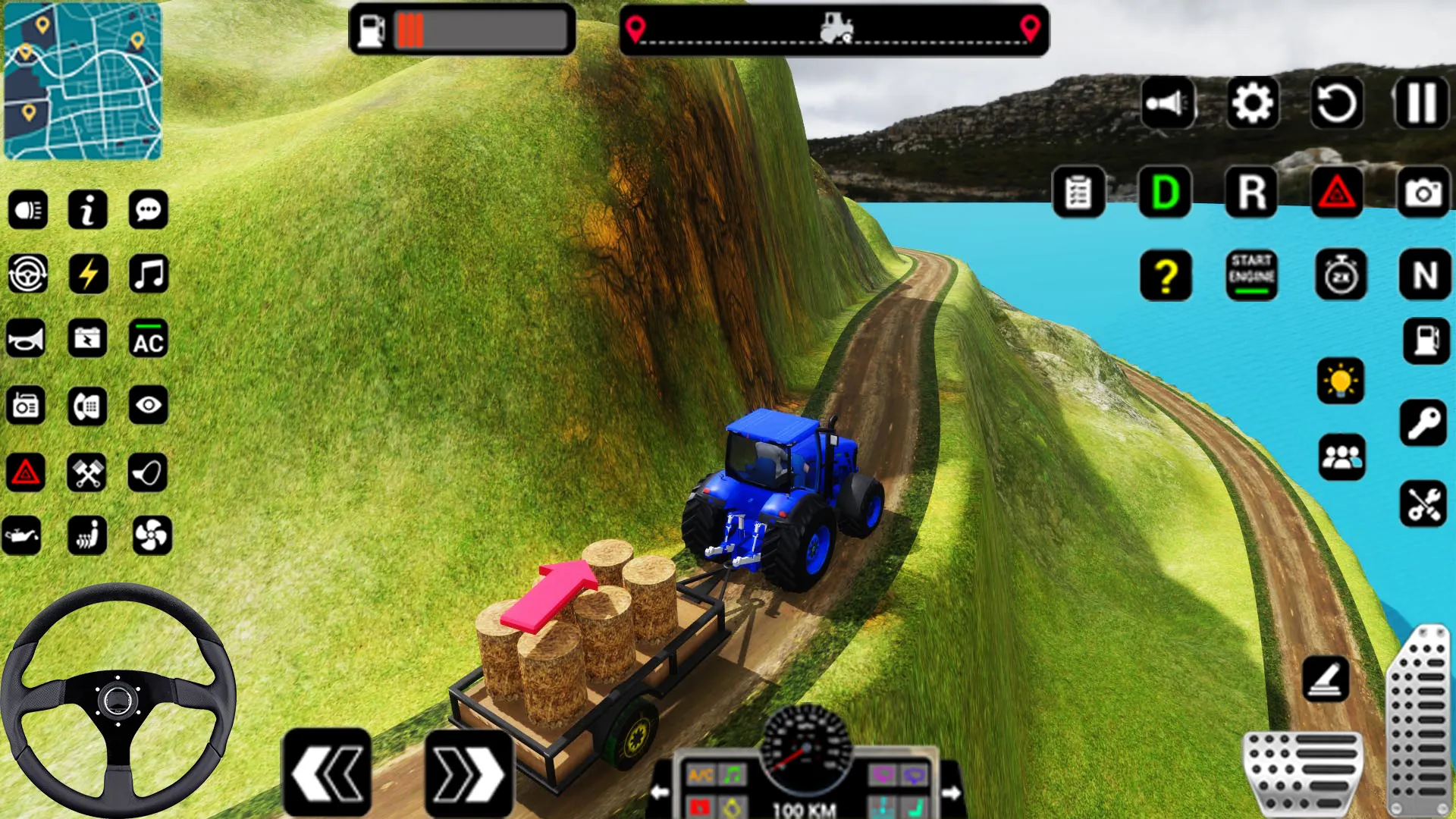 Tractor Trolly Driving Games | Indus Appstore | Screenshot