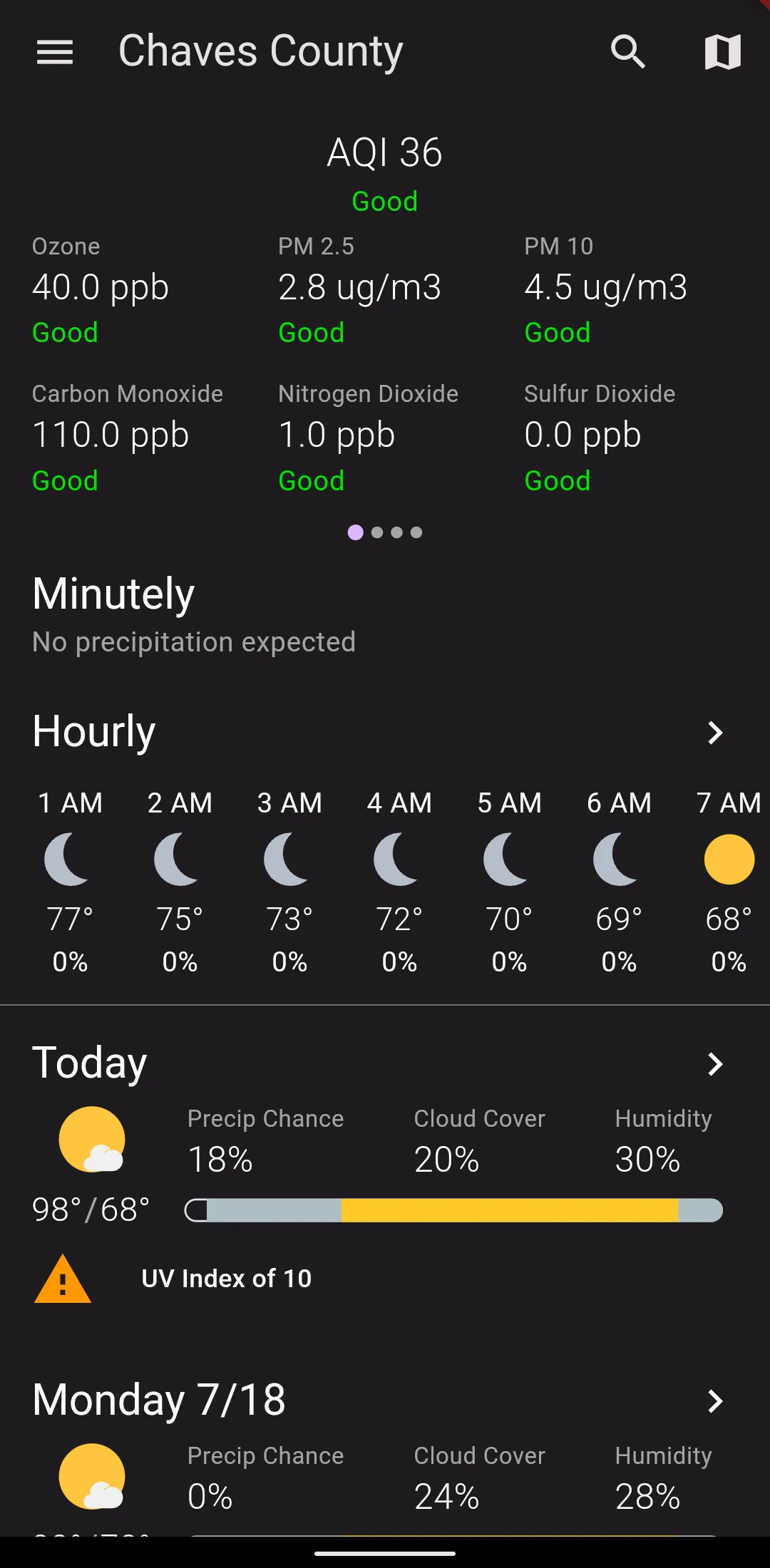 Shadow Weather | Indus Appstore | Screenshot