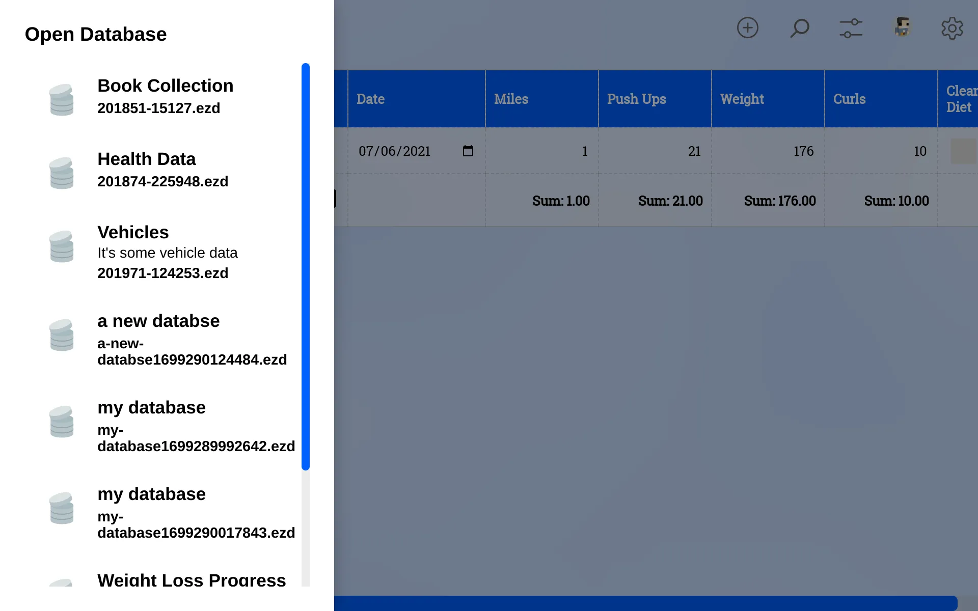 EZ Database | Indus Appstore | Screenshot