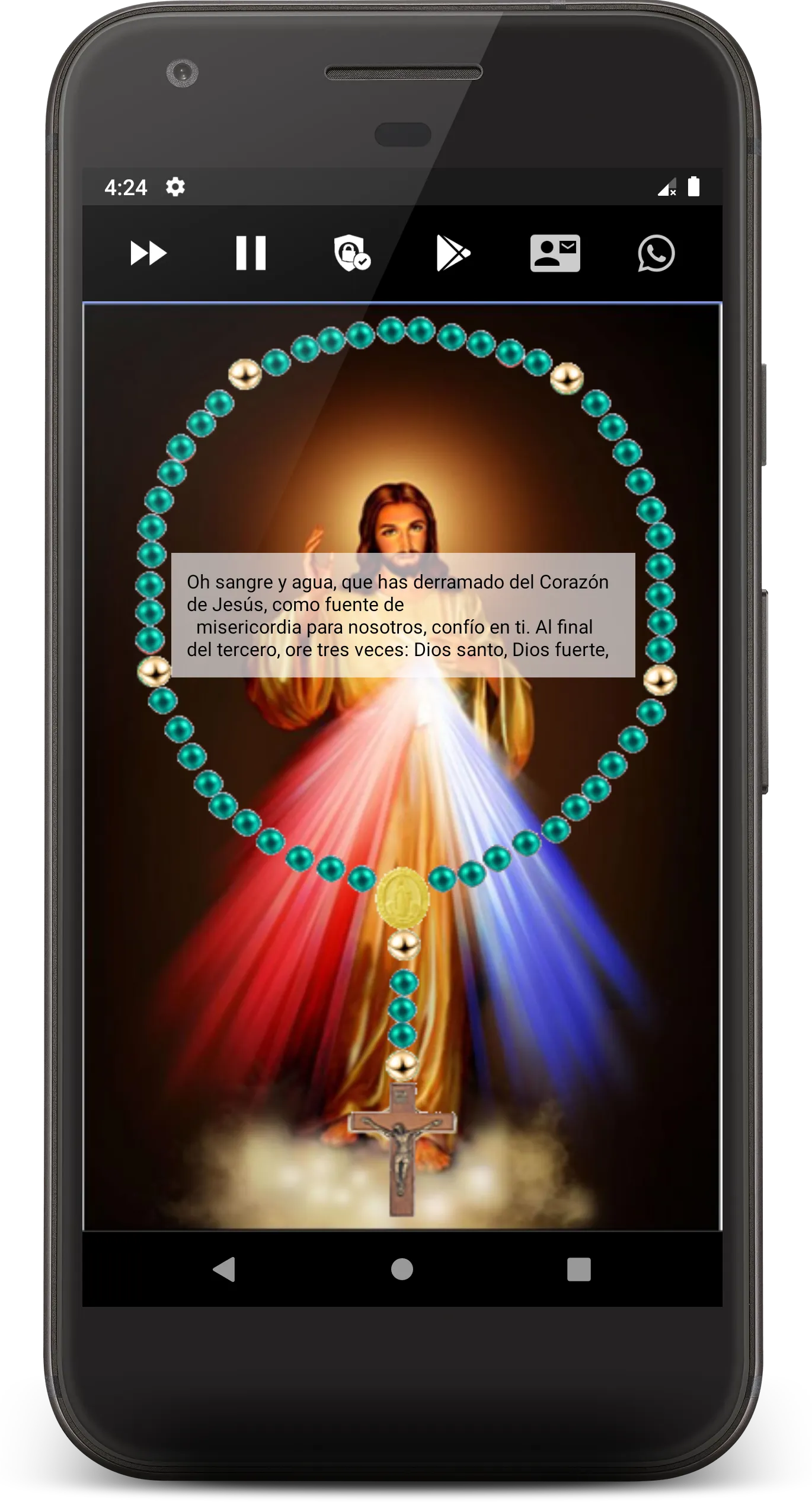 Rosary Divine Mercy in Spanish | Indus Appstore | Screenshot