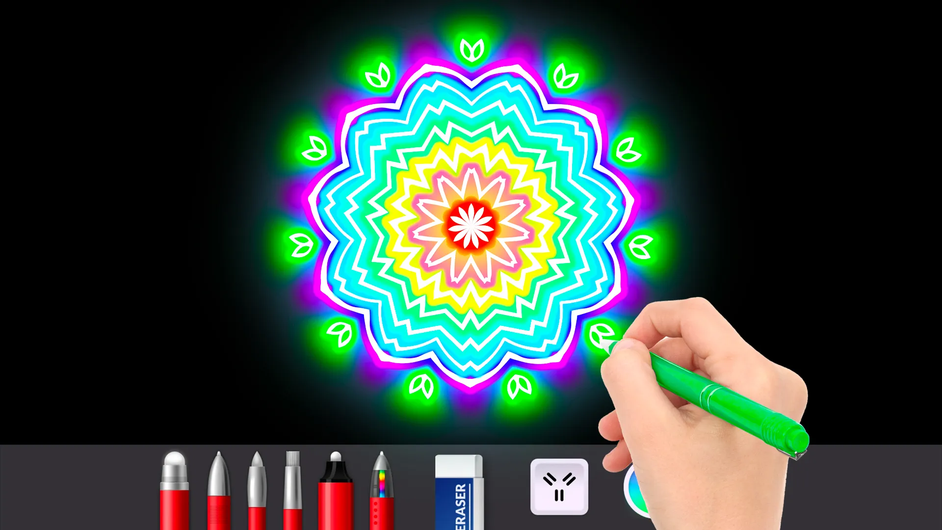 Doodle Master - Glow Art | Indus Appstore | Screenshot