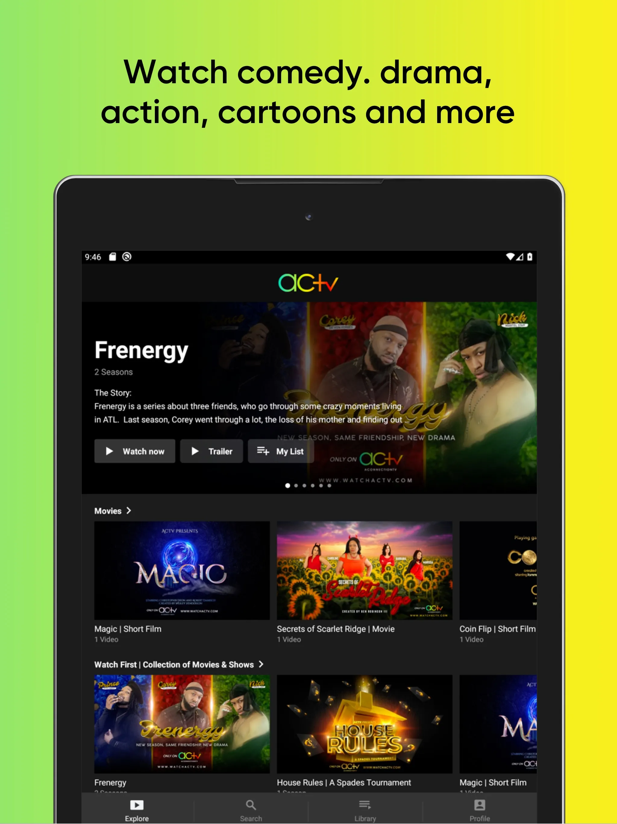 WatchACTV | Indus Appstore | Screenshot