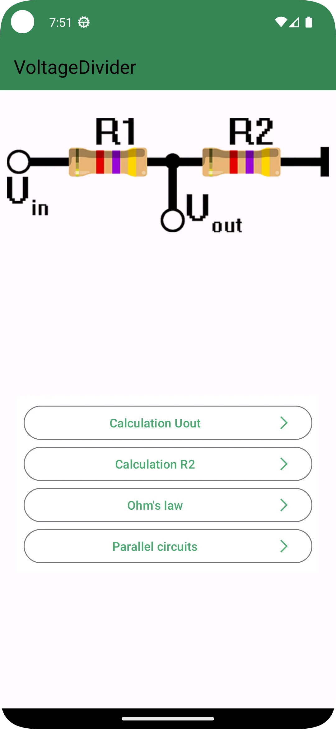 Voltage Divider | Indus Appstore | Screenshot