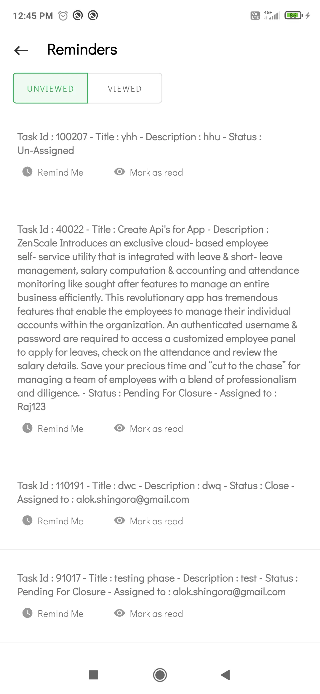 ZenTask | Indus Appstore | Screenshot