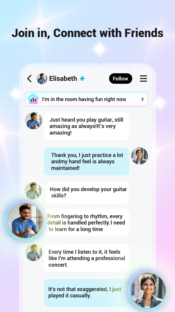 Infriends | Indus Appstore | Screenshot