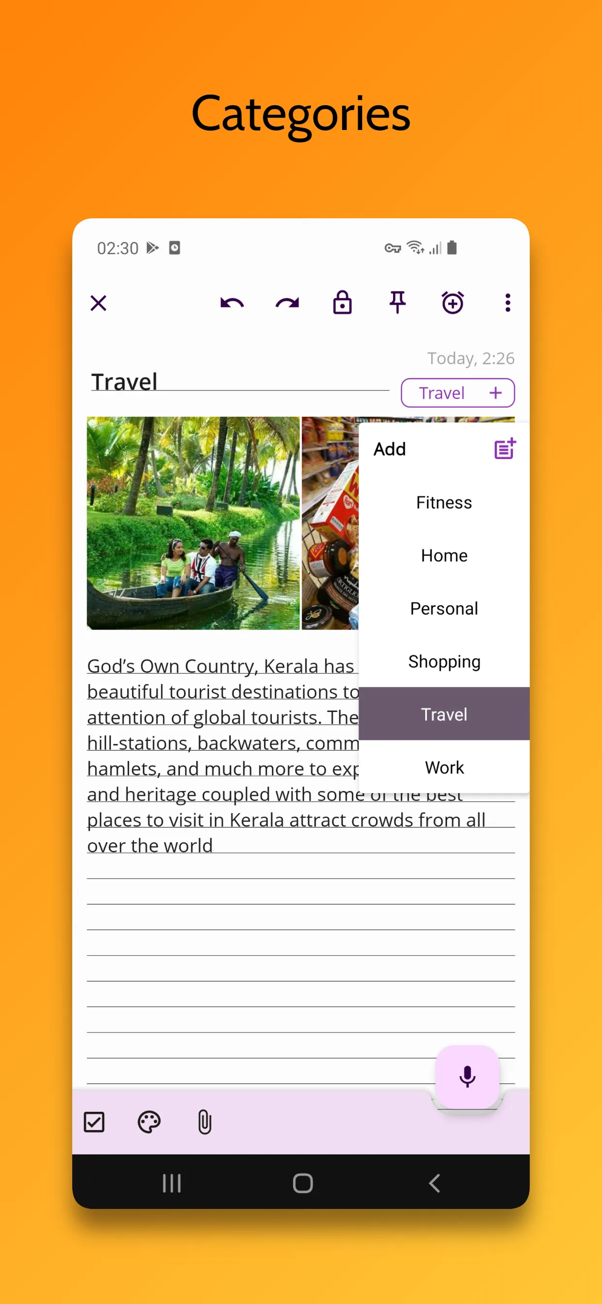 Notes Lite - Notepad Notebook | Indus Appstore | Screenshot