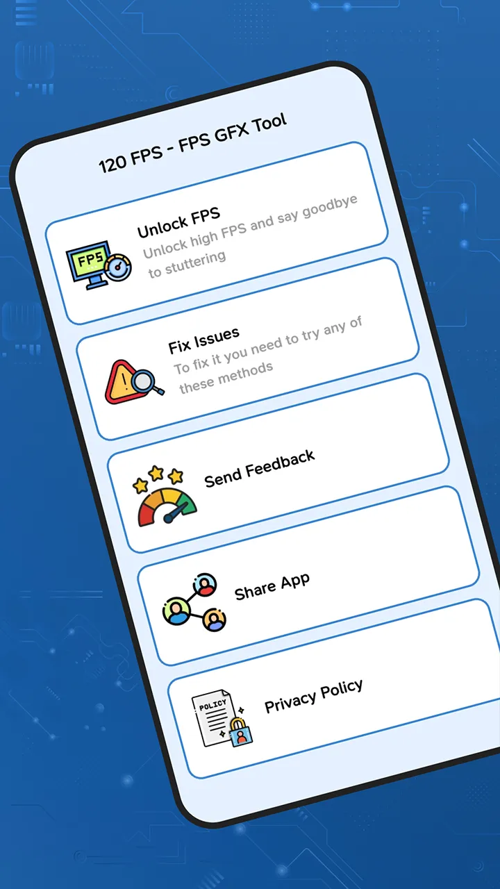 120 FPS - FPS GFX Tool | Indus Appstore | Screenshot