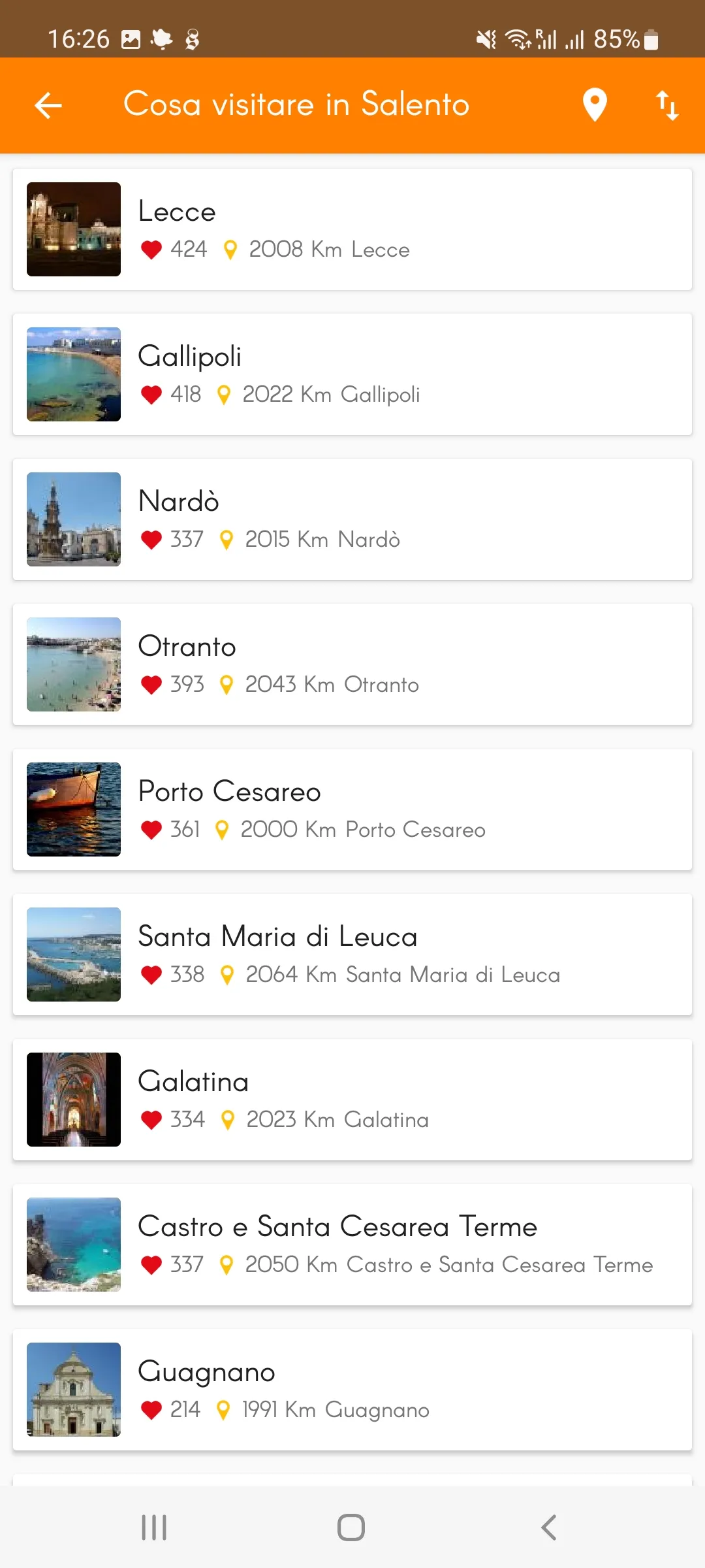 Scelgo Salento | Indus Appstore | Screenshot